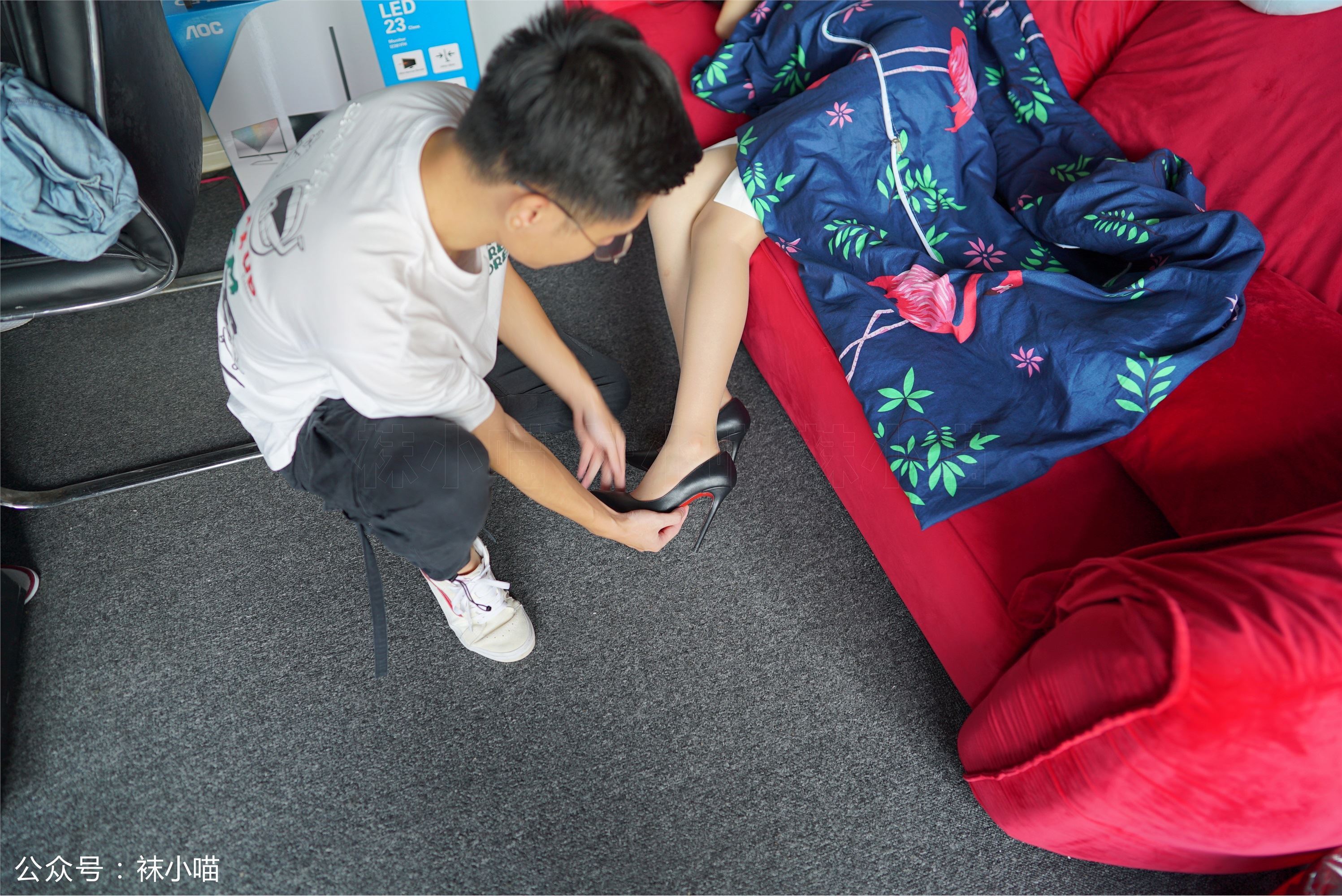 kittyWawa袜小喵故事集  KTS016 L总监指导方案